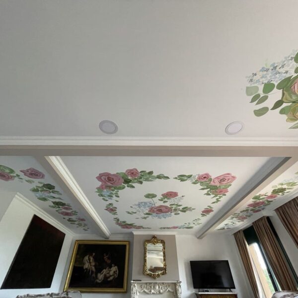 Ceiling painting | Stroinvest - Turnkey construction and repair of any complexity on the Costa Brava, Costa Maresme and Barcelona
